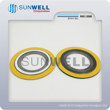 High Quality Spiral Wound Gaskets with Inner and Outer Ring